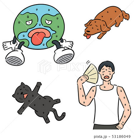 じめじめのイラスト素材 じめじめのイラスト素材