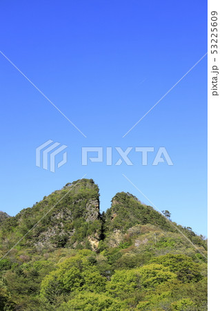 道遊の割戸の写真素材 - PIXTA