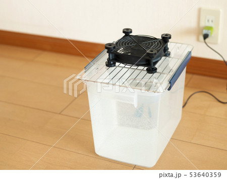 水式空気清浄器の写真素材