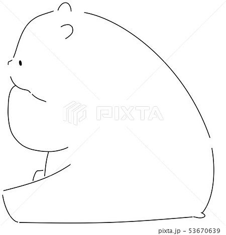 振り向きポーズのイラスト素材