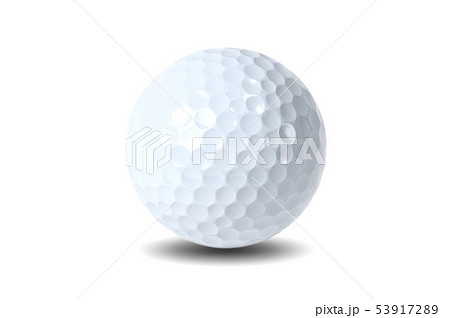 ゴルフボール ディンプルの写真素材