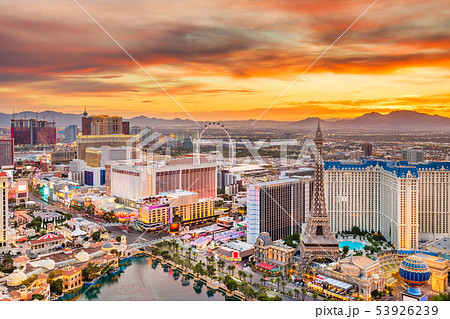 Las Vegas, USA. September 16, 2022. Beautiful - Stock Photo [95994040] -  PIXTA