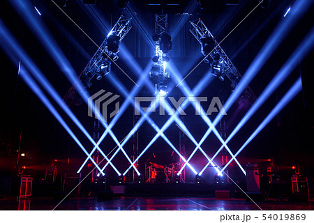 コンサート ステージ 背景の写真素材