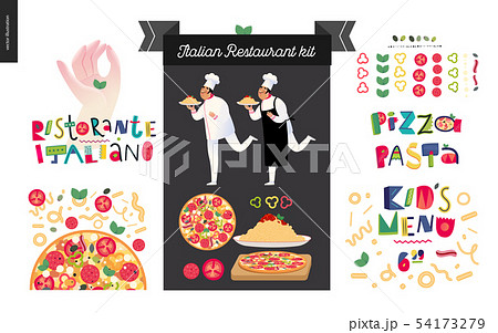 Italian Restaurant Graphics Romatic Italian Restaurant Clip Art