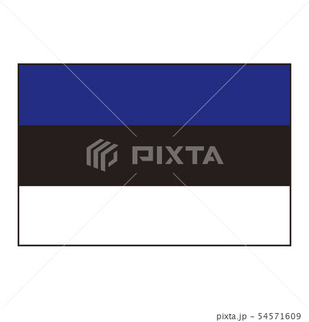 バルト三国 旗の写真素材