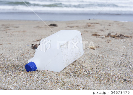 海洋汚染の写真素材