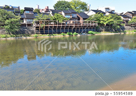 涼み台の写真素材