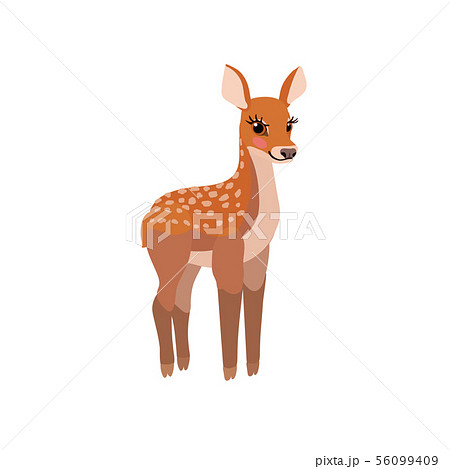 小鹿のイラスト素材