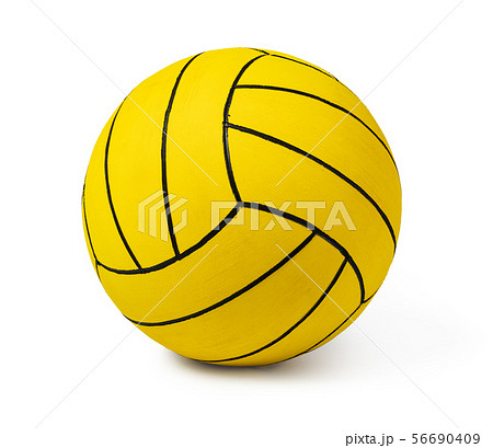 水球 ボールの写真素材