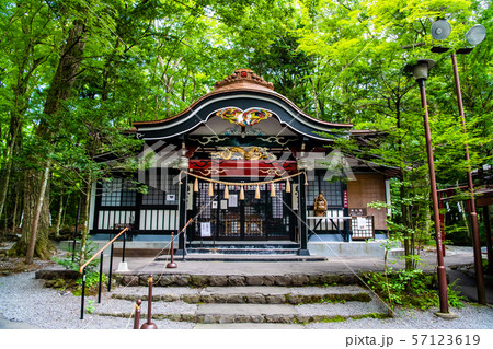 新屋山神社の写真素材