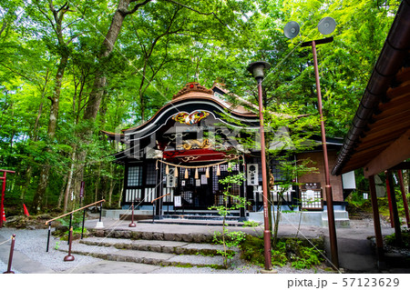 新屋山神社の写真素材