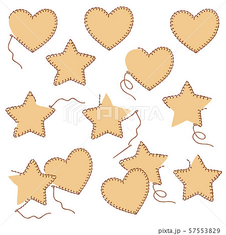 ステッチのイラスト素材