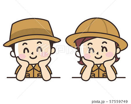 探検隊のイラスト素材