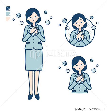 心安らぐのイラスト素材