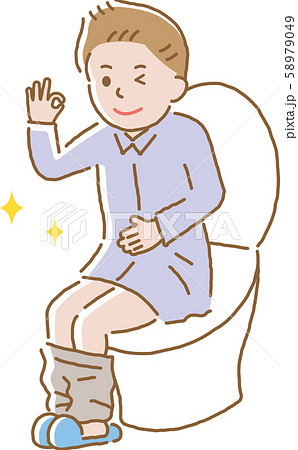 すっきりのイラスト素材