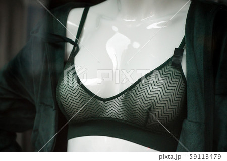 マネキン 下着 女性 黒色の写真素材 - PIXTA