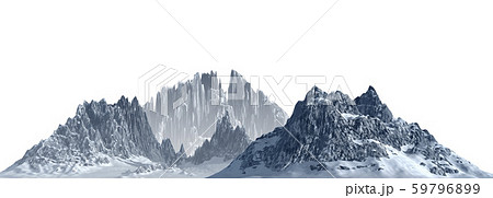 雪山のイラスト素材集 ピクスタ