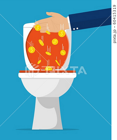 物を投げるのイラスト素材