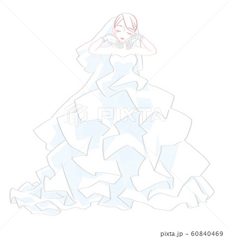 プリンセスラインのイラスト素材