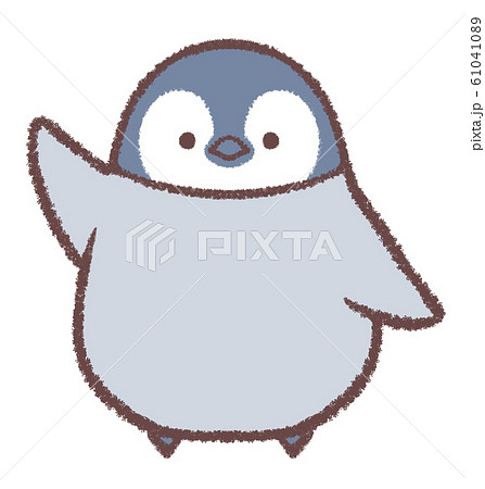 コウテイペンギンのイラスト素材