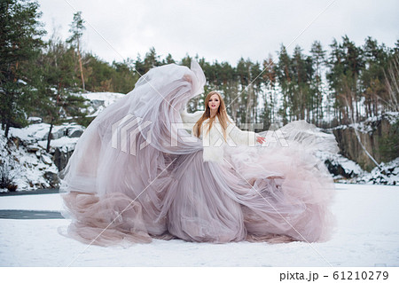 氷の女王 きれいの写真素材