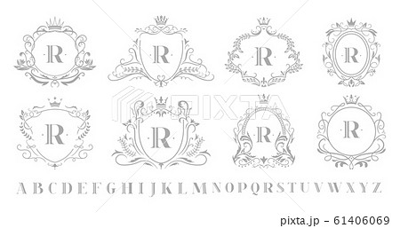 illustration of MP or PM monogram classic - Stock Illustration  [83911977] - PIXTA