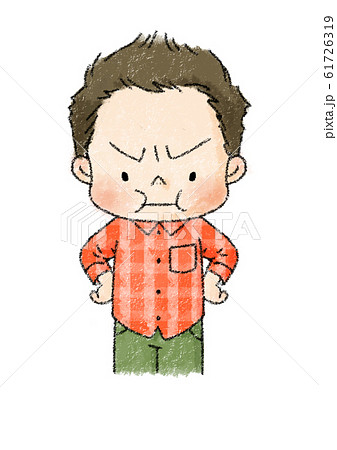 コラッ のイラスト素材