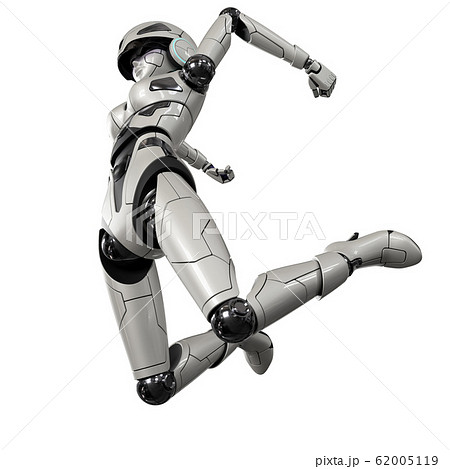 飛び降りる人のイラスト素材