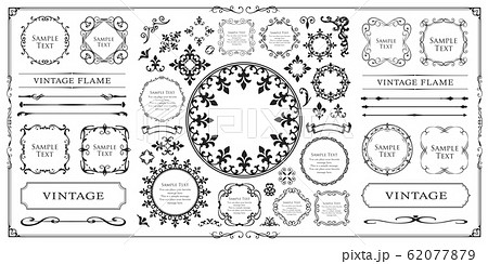 ロココ調の写真素材