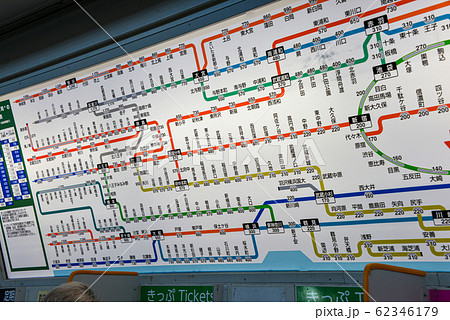 近距離きっぷ運賃表の写真素材 - PIXTA