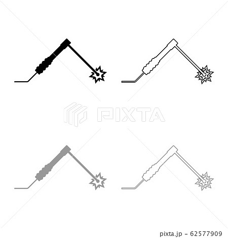 溶接 工場 火花 火のイラスト素材