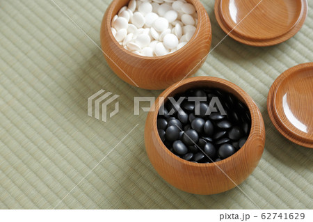 蛤碁石の写真素材