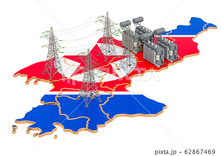 変電所のイラスト素材