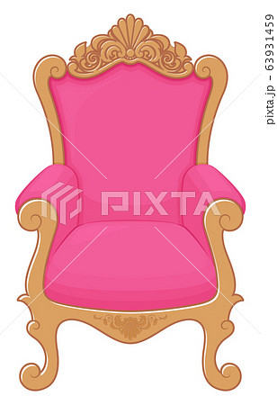 王座 椅子のイラスト素材