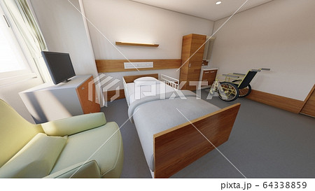 病室のイラスト素材