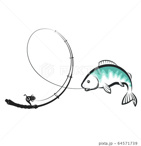 釣り 釣り竿 フィッシング 魚釣りのイラスト素材 - PIXTA