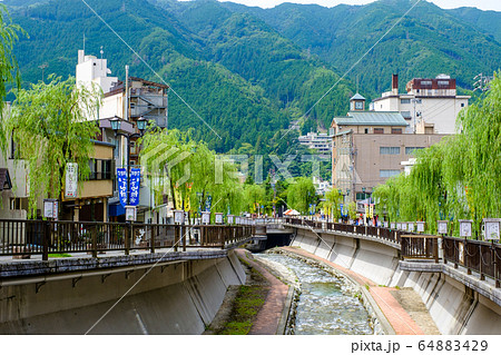 下呂温泉の写真素材