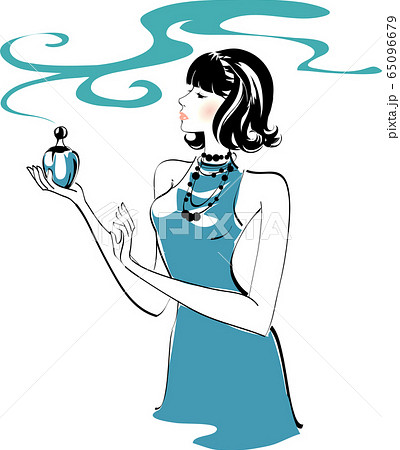 香りのイラスト素材
