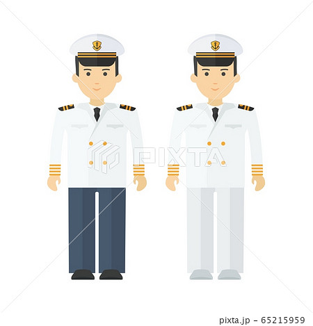 水兵 セーラー ベクター セーラー帽のイラスト素材
