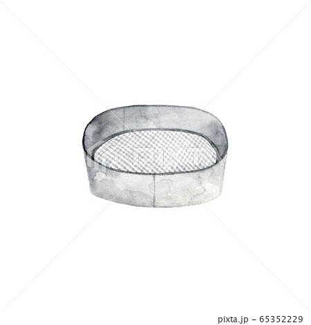 土ふるいのイラスト素材