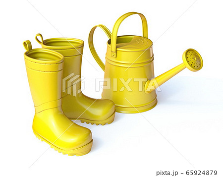ゴム長靴のイラスト素材