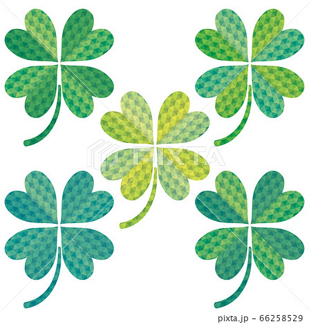 Four leaf clover isolated on Transparent background. St. Patrick's