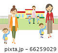 保育園 幼稚園 朝 送迎 お迎え イラストのイラスト素材 保育園 幼稚園 朝 送迎 お迎え イラストのイラスト素材