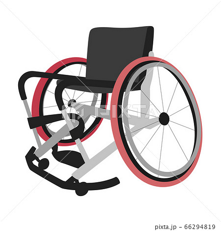 車椅子バスケの写真素材