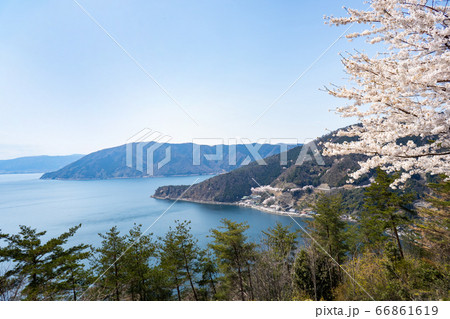 奥びわ湖パークウェイの写真素材