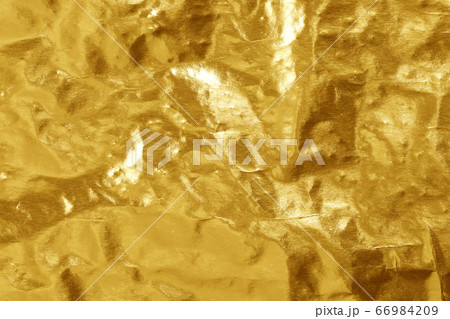 金 金箔的質地素材集