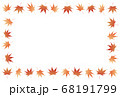 가을 프레임 단풍과 열매 - 스톡일러스트 [55015941] - Pixta
