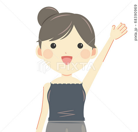 キャミソールのイラスト素材