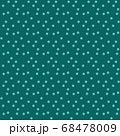 Polka Dot Pattern Vector. Black Polka Dots On White Background