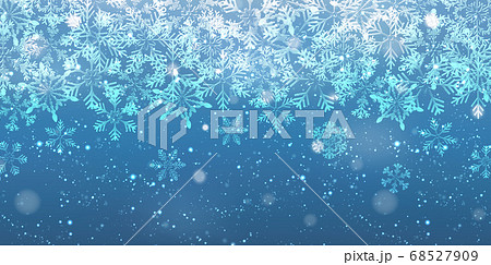 クリスマス　雪　風景　背景